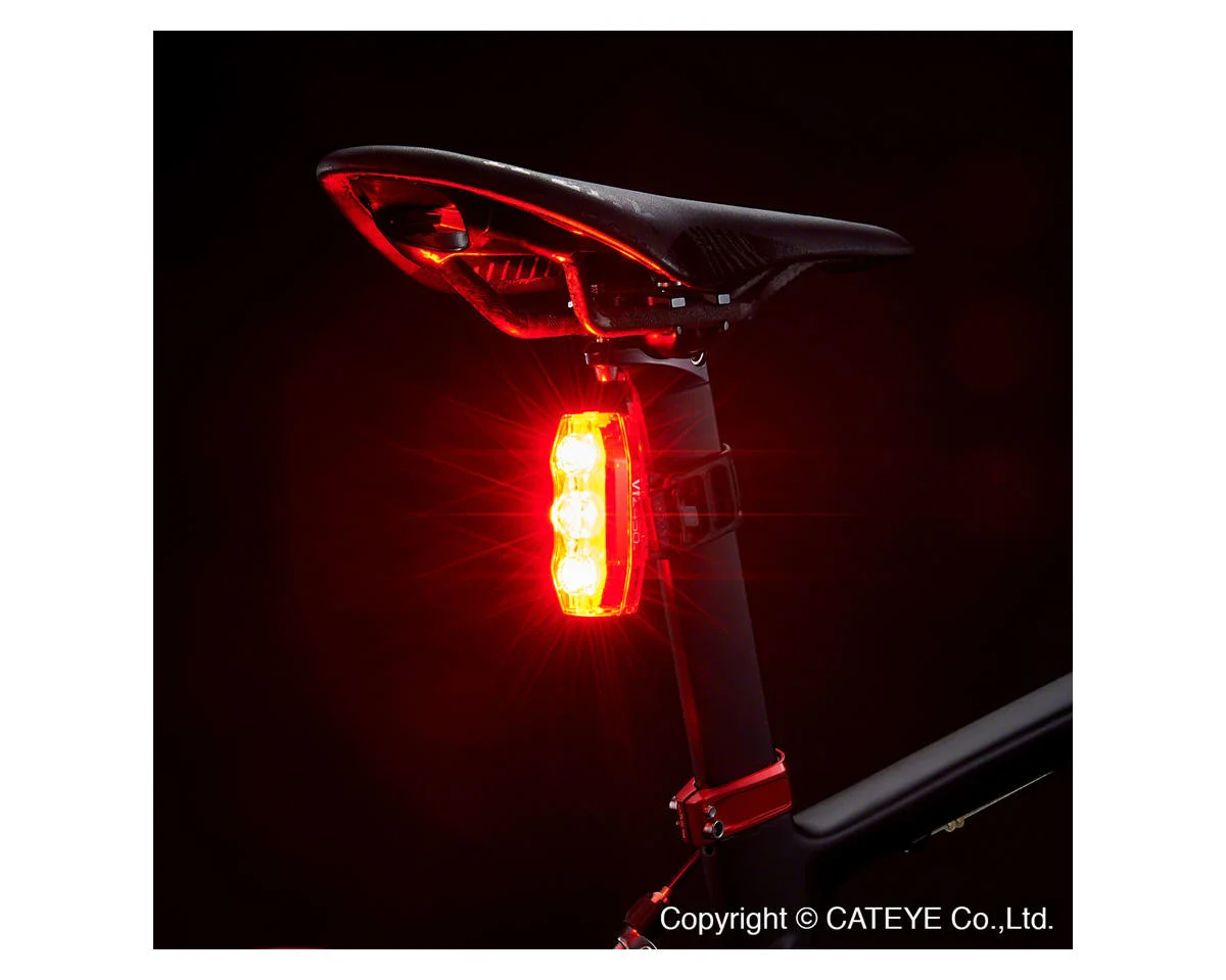 CatEye VIZ450 Tail Light (Black) (USB-C) - view 3